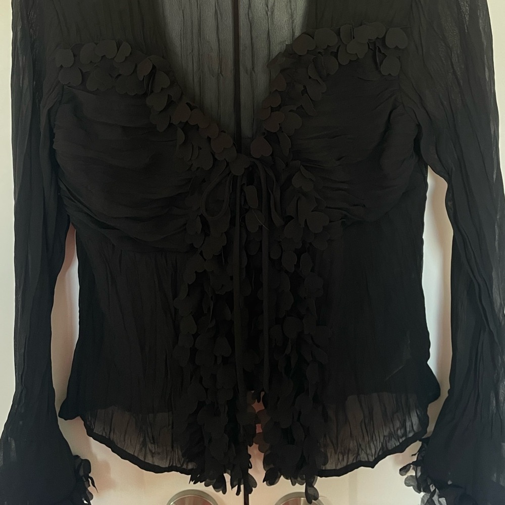 Y2K Ruffle Top - Picture 5 of 5